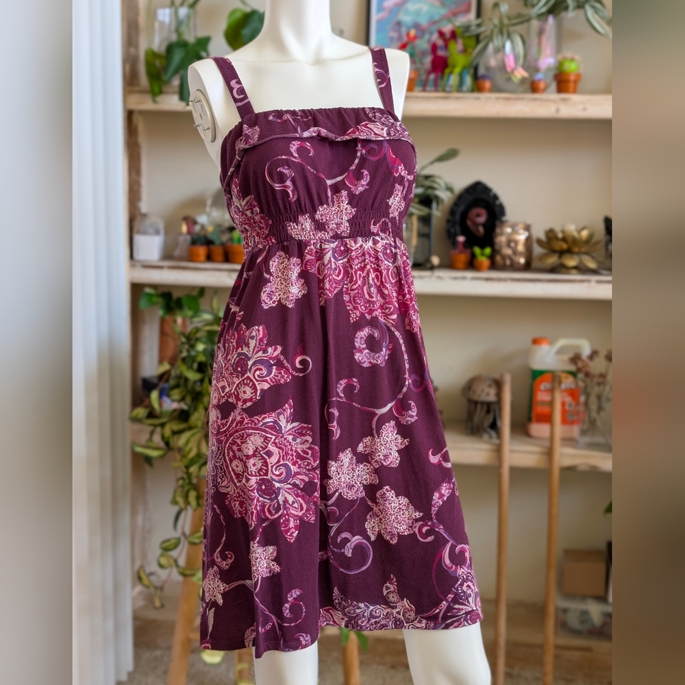 Floral Purple Sundress